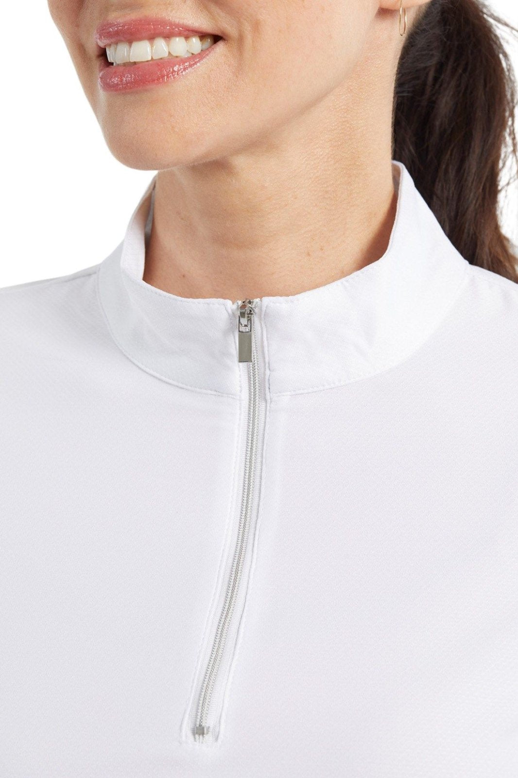 Performance 1/4 Zip Front Top from Tribal
