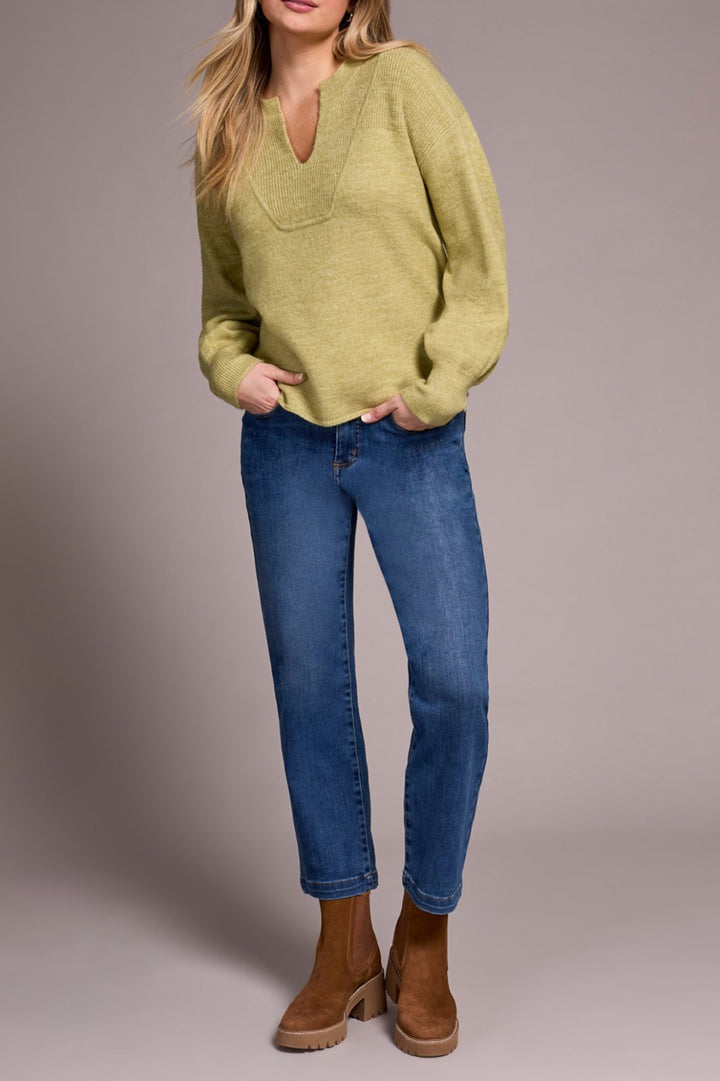Notch Neckline Sweater from Tribal - High Call Outfitters