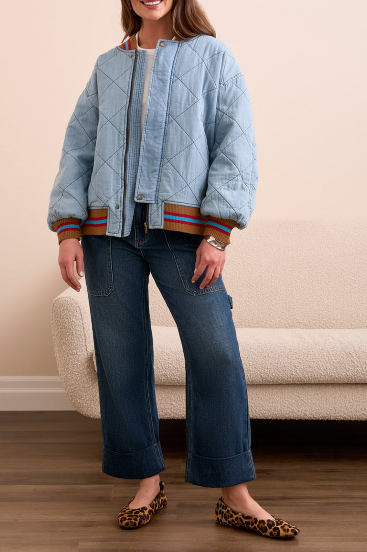 Quilted Bomber Jacket from Tribal
