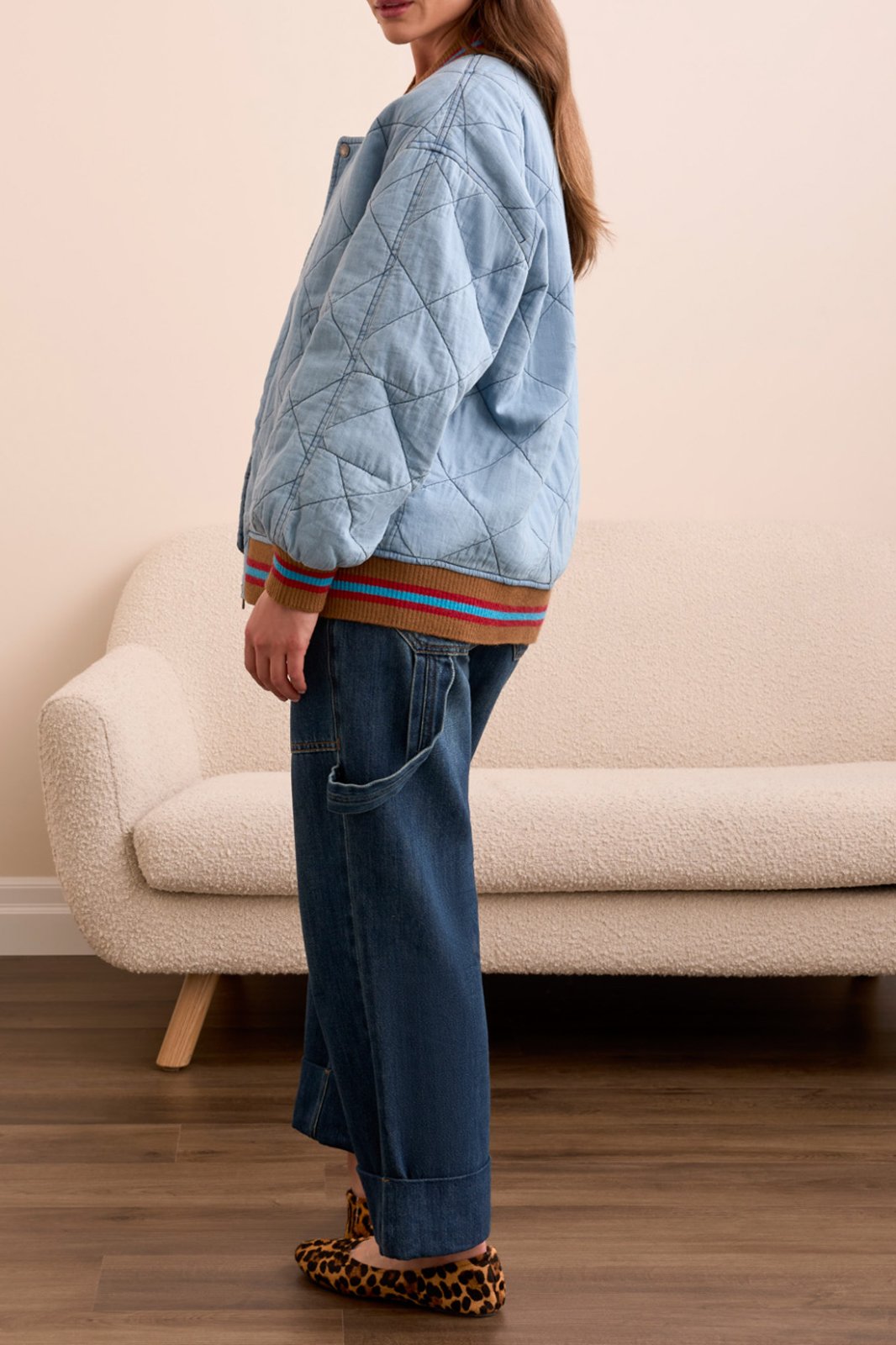 Quilted Bomber Jacket from Tribal