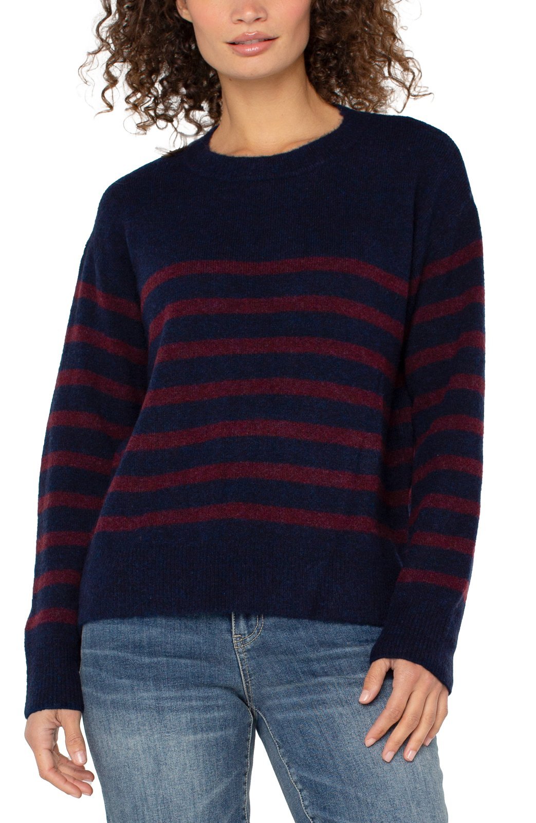 Dropped Shoulder Sweater from Liverpool - High Call Outfitters
