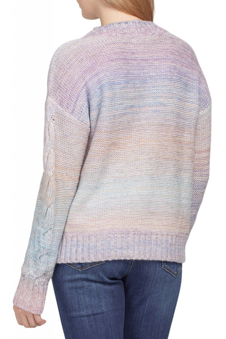 Mock Neck Cable Detailed Sweater from Tribal - High Call Outfitters