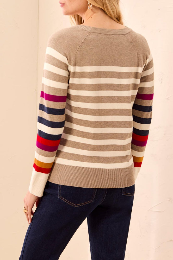 Stripe Sweater from Tribal - High Call Outfitters