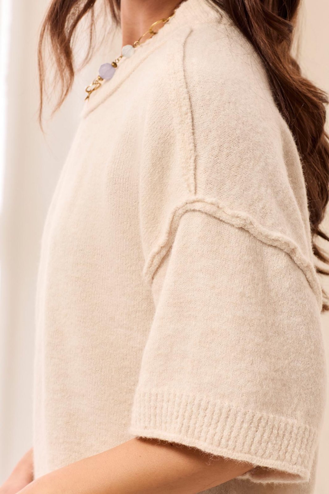 Lofty Elbow Sweater from Tribal - High Call Outfitters