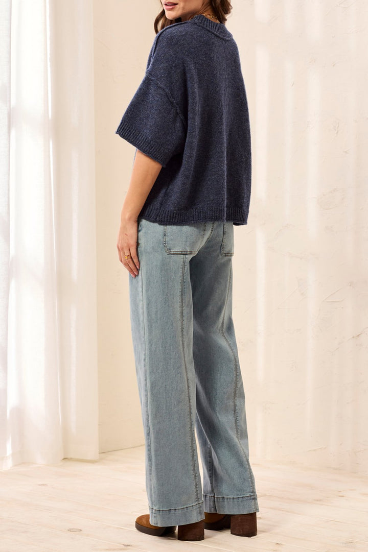 Lofty Elbow Sweater from Tribal - High Call Outfitters