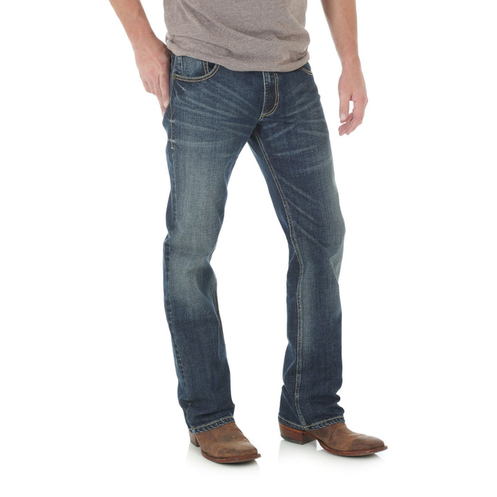 Men's Retro Slim Boot Jean from Wrangler