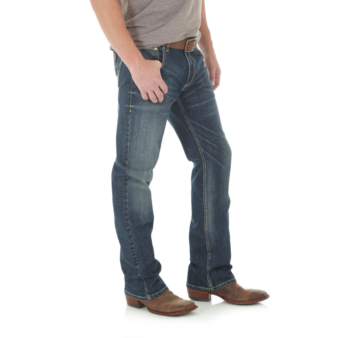 Men's Retro Slim Boot Jean from Wrangler