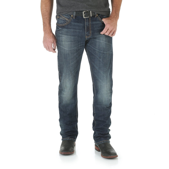 Men's Retro Slim Straight Bozeman Jean from Wrangler